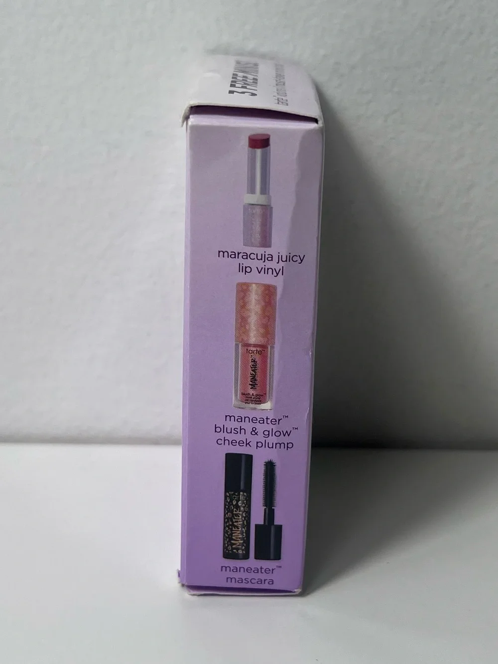 Tarte Must Have Minis Trio: Liquid Blush, Lip Plump & Mascara Makeup Bundle Set